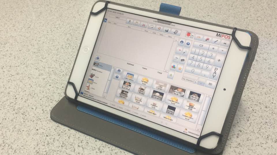 iPad POS System - Sales Screen