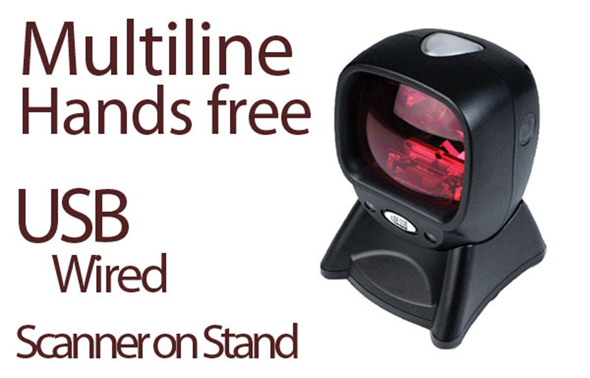 USB Barcode Scanner Multi Line Wired MiPOS Systems