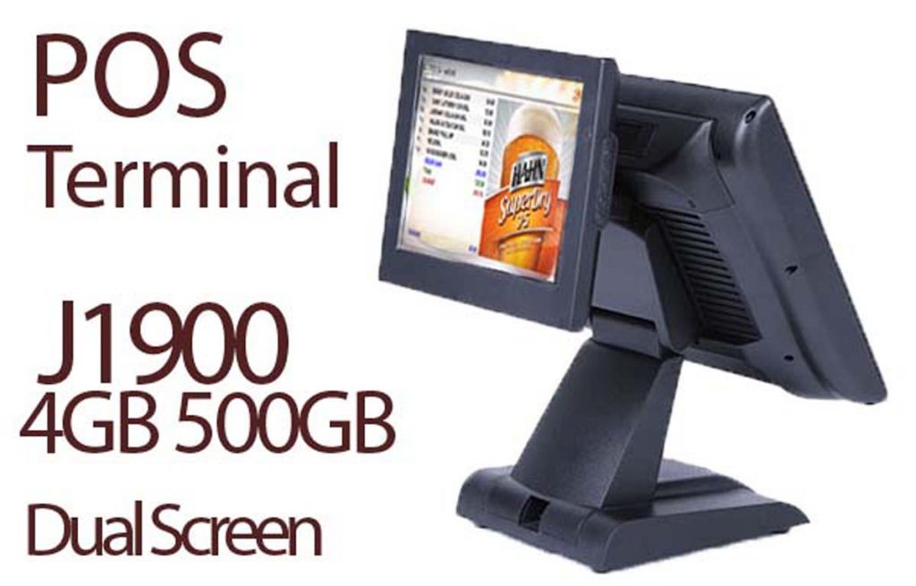 Dual Screen J1900 POS Terminal