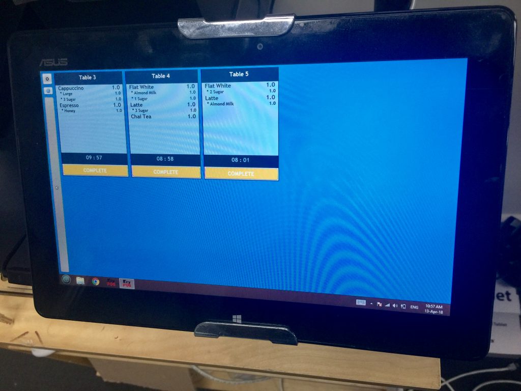 MiPOS Bump Screen