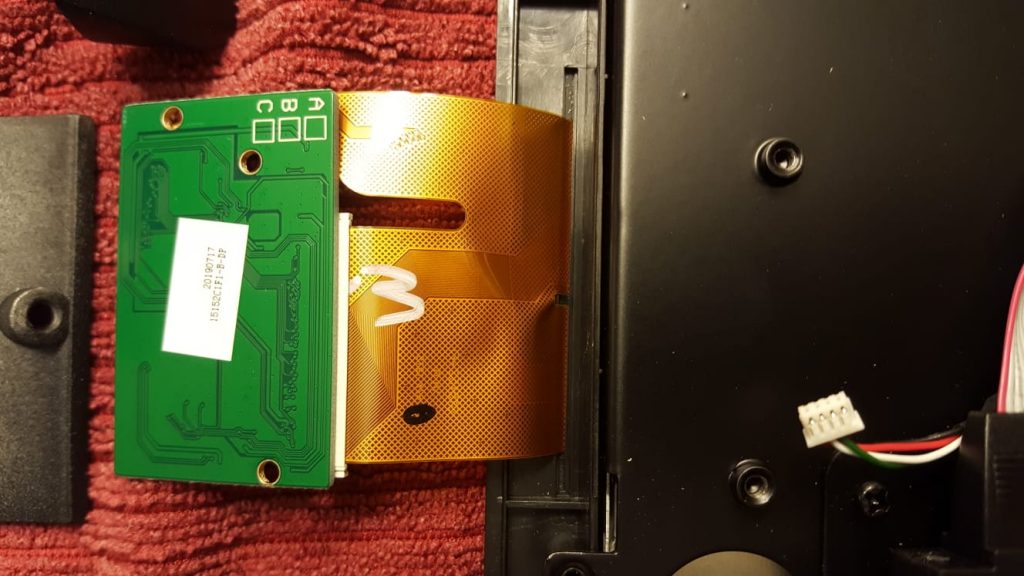 How to Replace LCD of a J1900 POS Terminal 5 J1900 POS Terminal - Closeup 3
