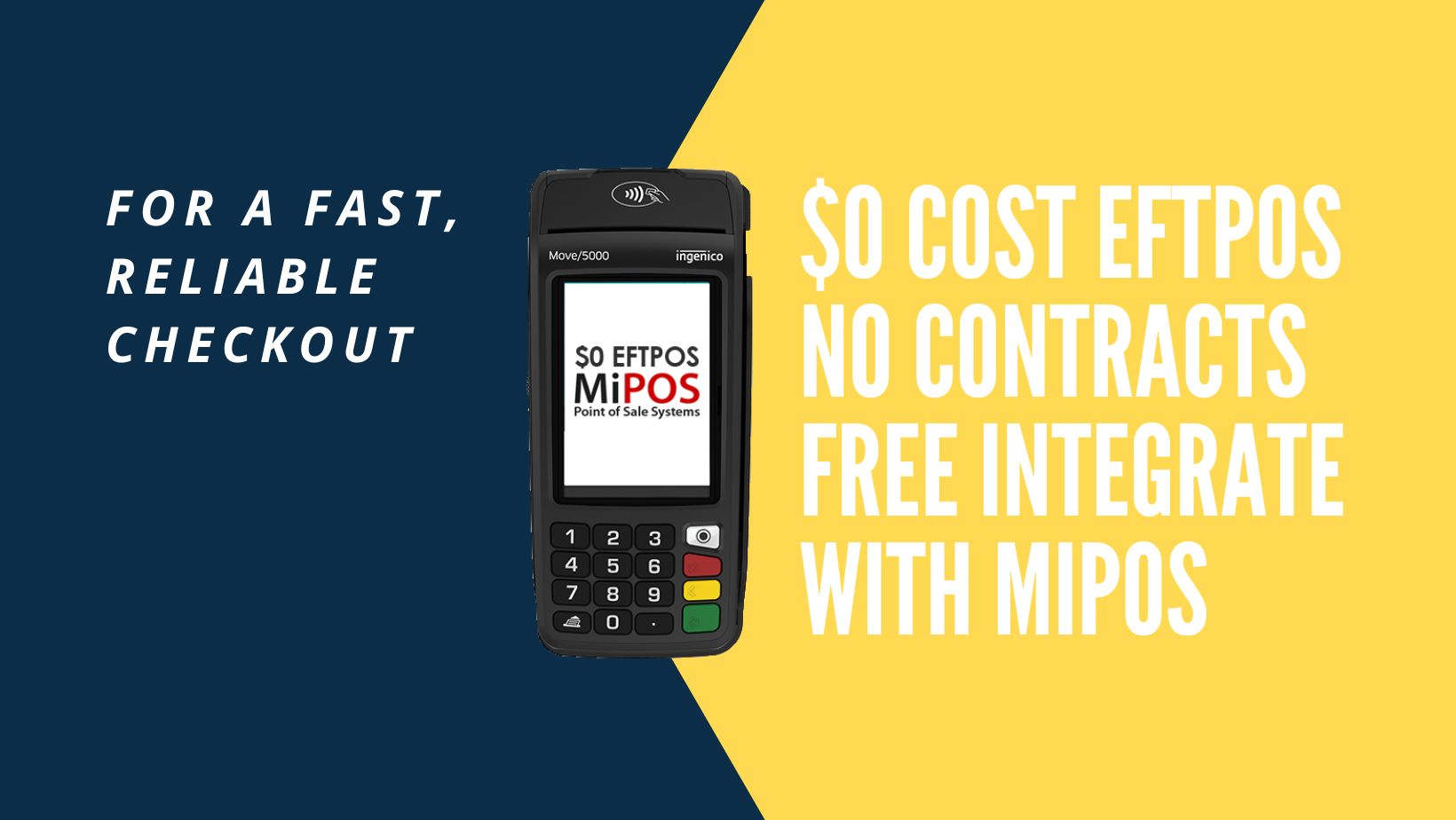 Zero Cost EFTPOS Integration with MiPOS